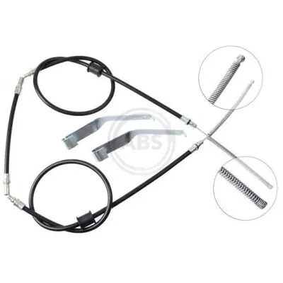 Cable de accionamiento, freno de estacionamiento A.B.S. K10895 Hecho A Mano